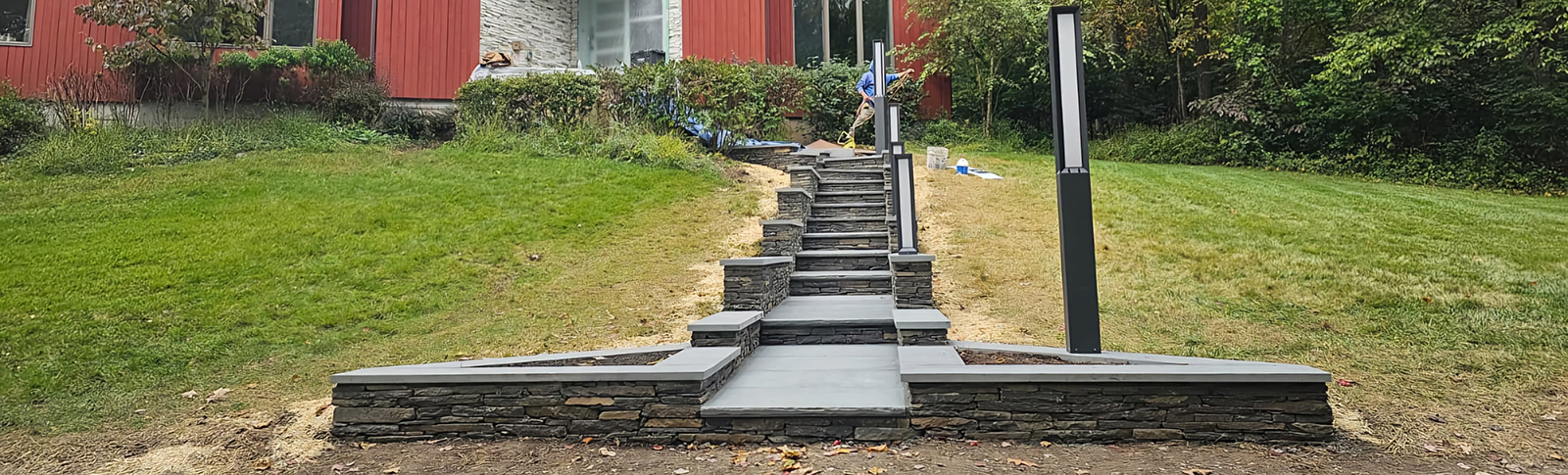 GE Construction crew working on a job site